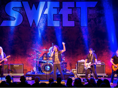 Photograph of the band The Sweet